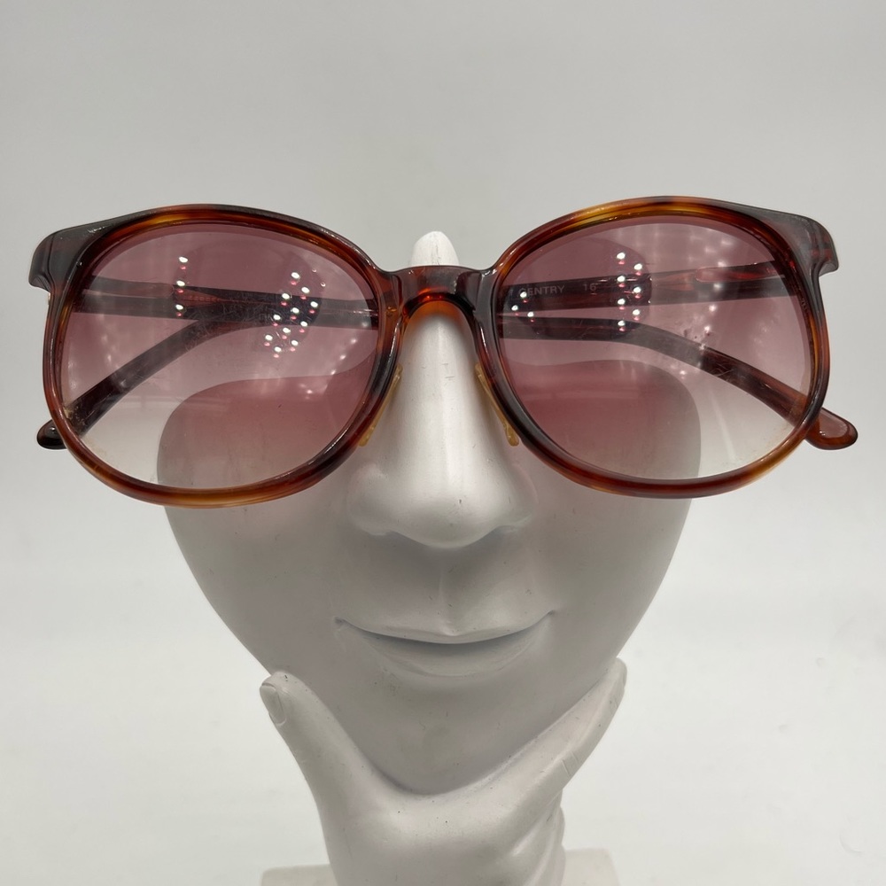 Vintage Universal Tortoise Round Sunglasses Frames Gentry 16